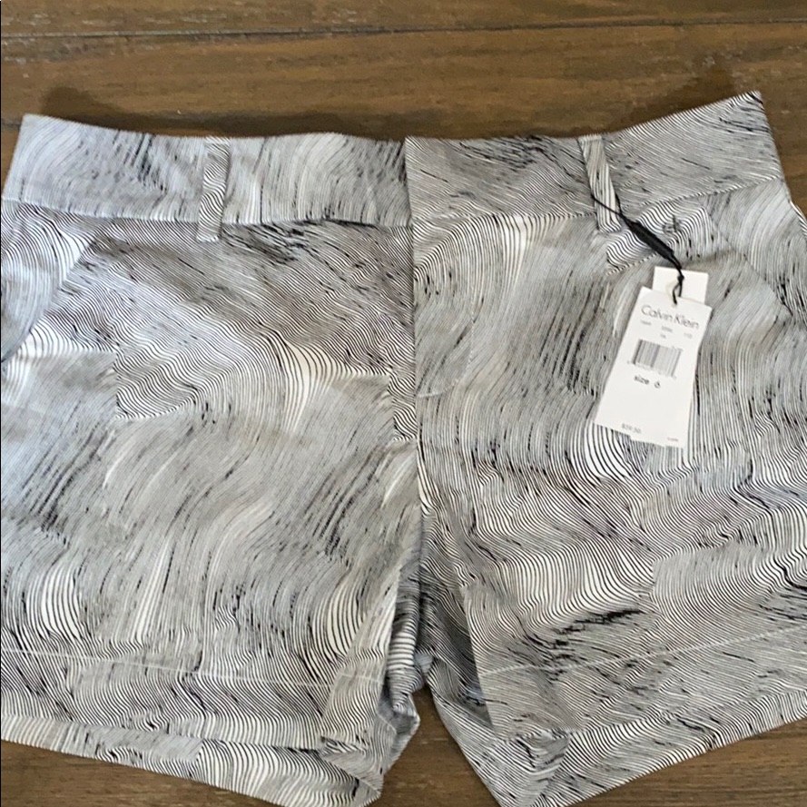 Calvin Klein Black And White Shorts